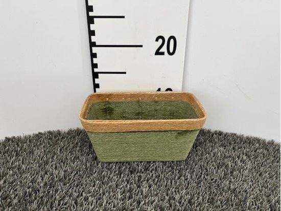 Immagine di CASS.RETT.C/B CORDA VERDE 20x10,5x10H ND-18-954