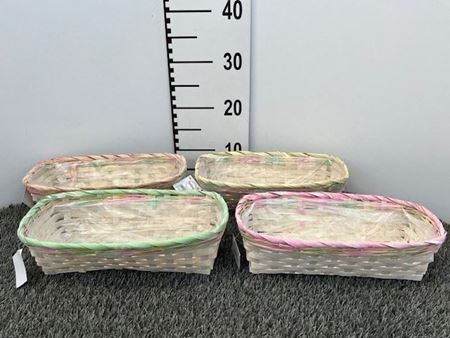 Immagine di CASSETTA BAMBOO CM 30*12*10H 4 COL ASS D0146.26