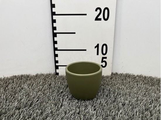 Immagine di CASPO CER. BOULE 8,5X6,5 VERDE MAT ND-30771