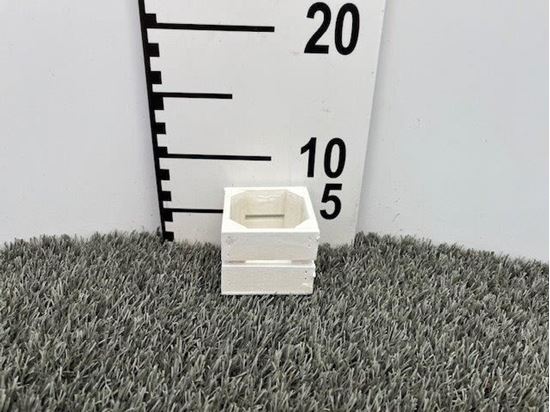 Immagine di PORTAVASO LEGNO x V.6 BIANCO ND-415822/003