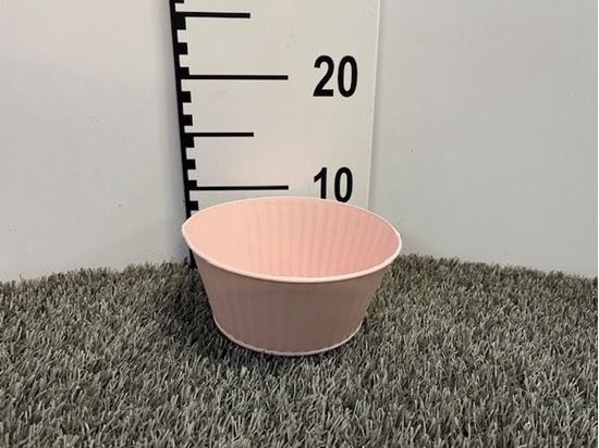 Immagine di VASCH.LATTA COL.ROSA H.7,5 D.17/12,5 ND-39-115