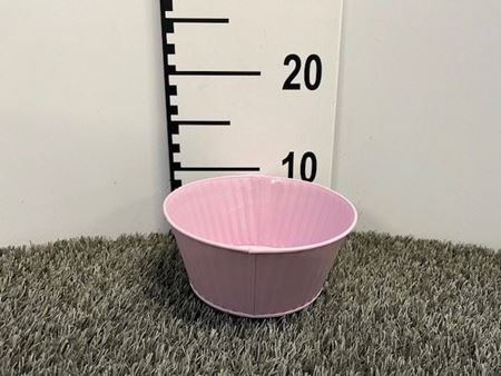 Immagine di VASCH.LATTA LILLA ANT. H.7,5x17/12,5 ND-39-135